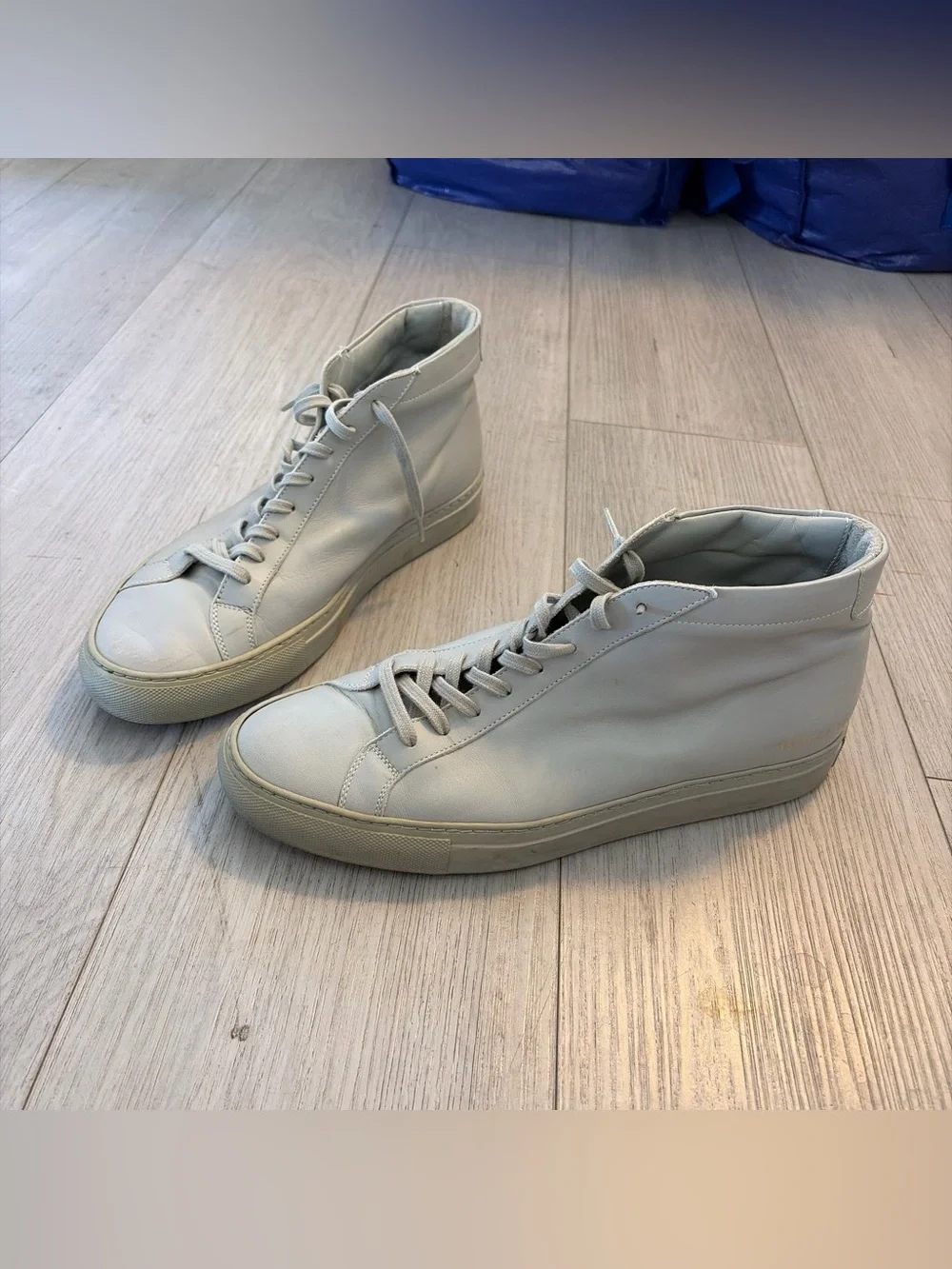 Common Projects High-Top Sneakers in Off-White